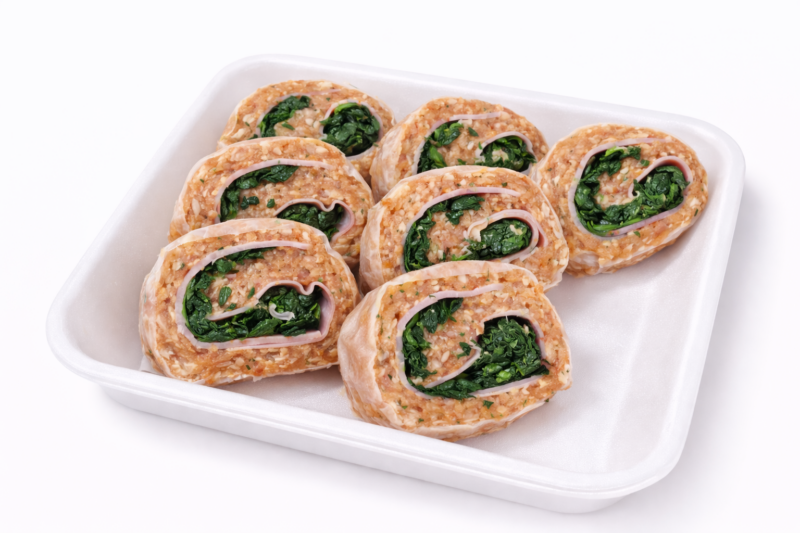 girelle-di-rucola Girelle di pollo sardo con rucola pronte da cuocere – Il Pollo D'Oro