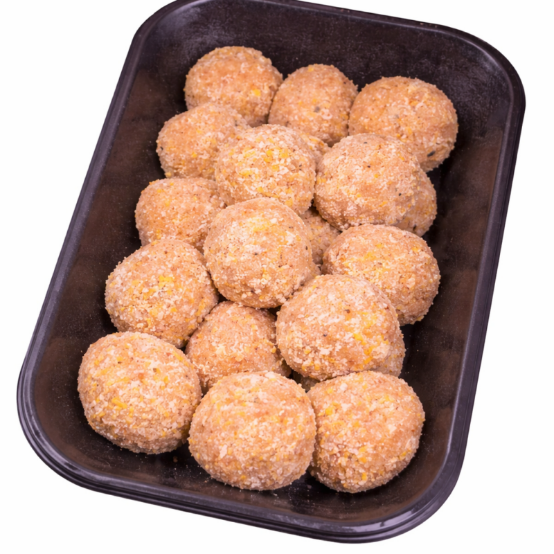 Polpette di pollo sardo pronte da cuocere – Il Pollo D'Oro